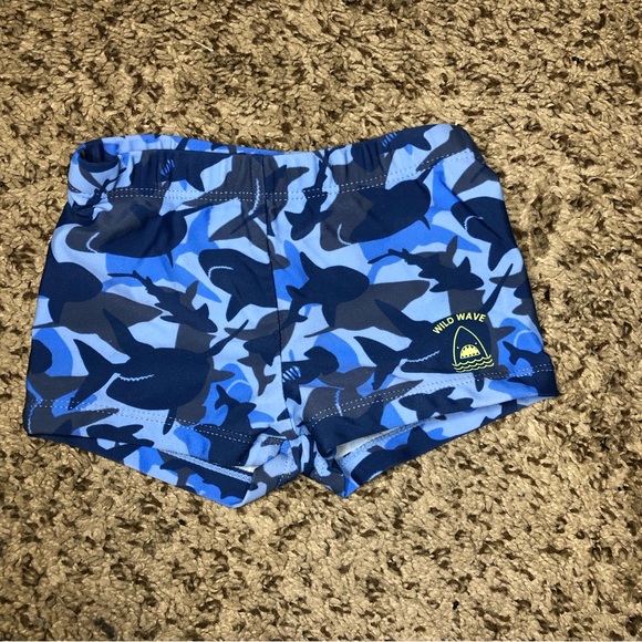 Zara Baby Swim Zara Baby Wild Wave Shark Swimming Short 224 Months